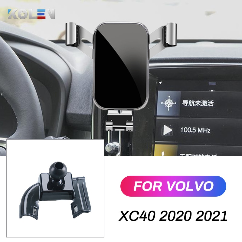 Auto Mobiele Telefoon Houder Voor Volvo XC40 Gravity Air Vent Smart Phone Stand Speciale Mount Clip Clamp Navigatie beugel