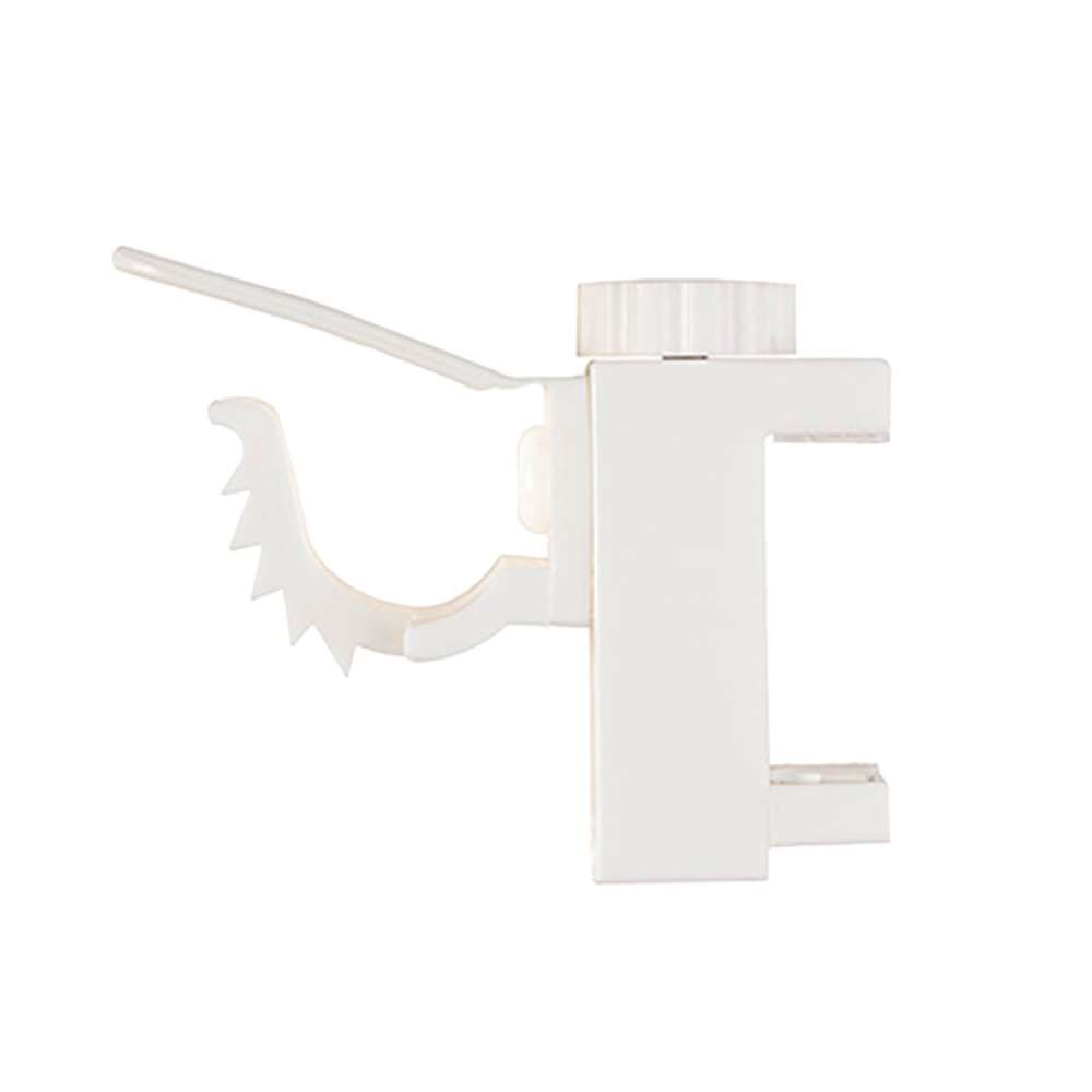 2 Sets Hanging Rod Clip Adjustable Wall Curtain Rod Clamp Hooks Shower Curtain Shelf Fixed Clip Hanging Rack Hook Home Supplies