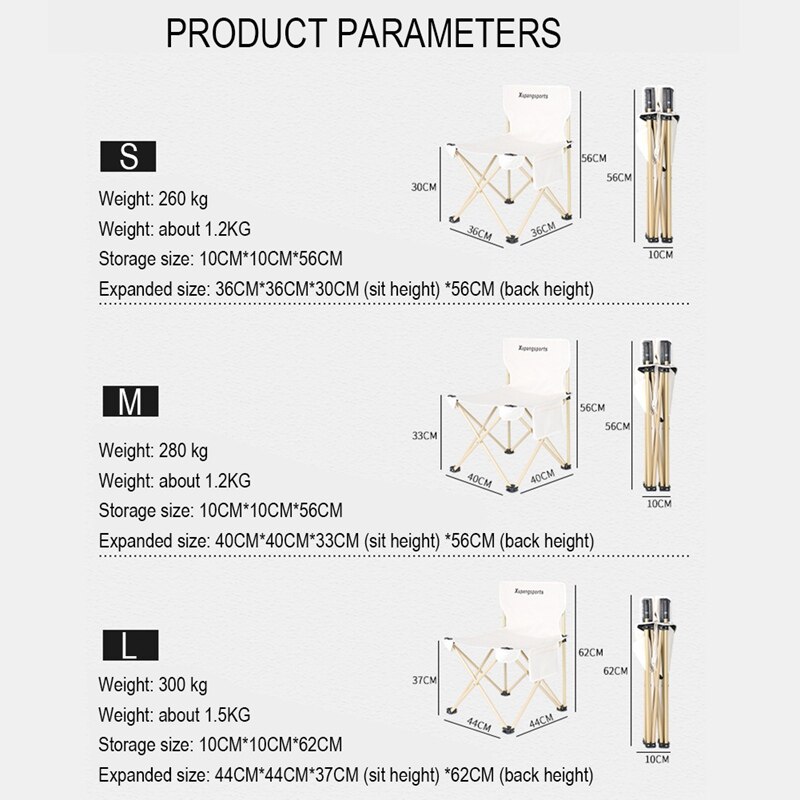 Outdoor Draagbare Klapstoel Recreatieve Camping Strand Wandelen Picknick Stoel Super Licht Rugleuning Vissen Stoel