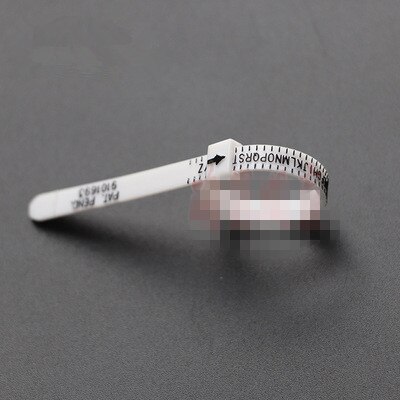 Ring Sizer UK/US Official British/American Finger Measure Gauge Men and Womens Sizes A-Z Jewelry Accessory Measurer: UK Dimensions