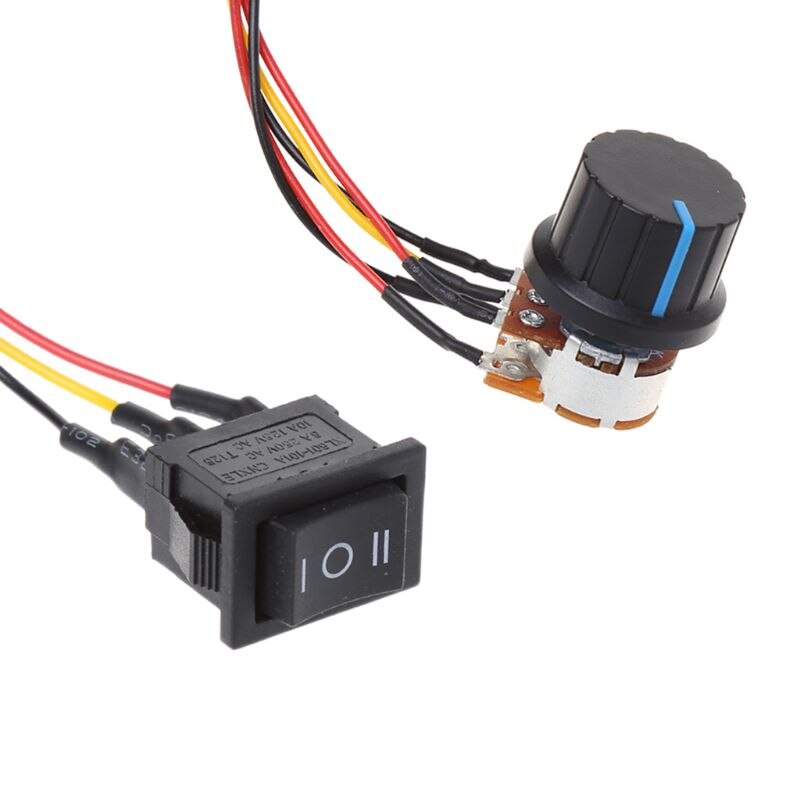 Dc 10-55v 100a moottorin nopeudensäädin käännettävä pwm -ohjaus eteen/taakse
