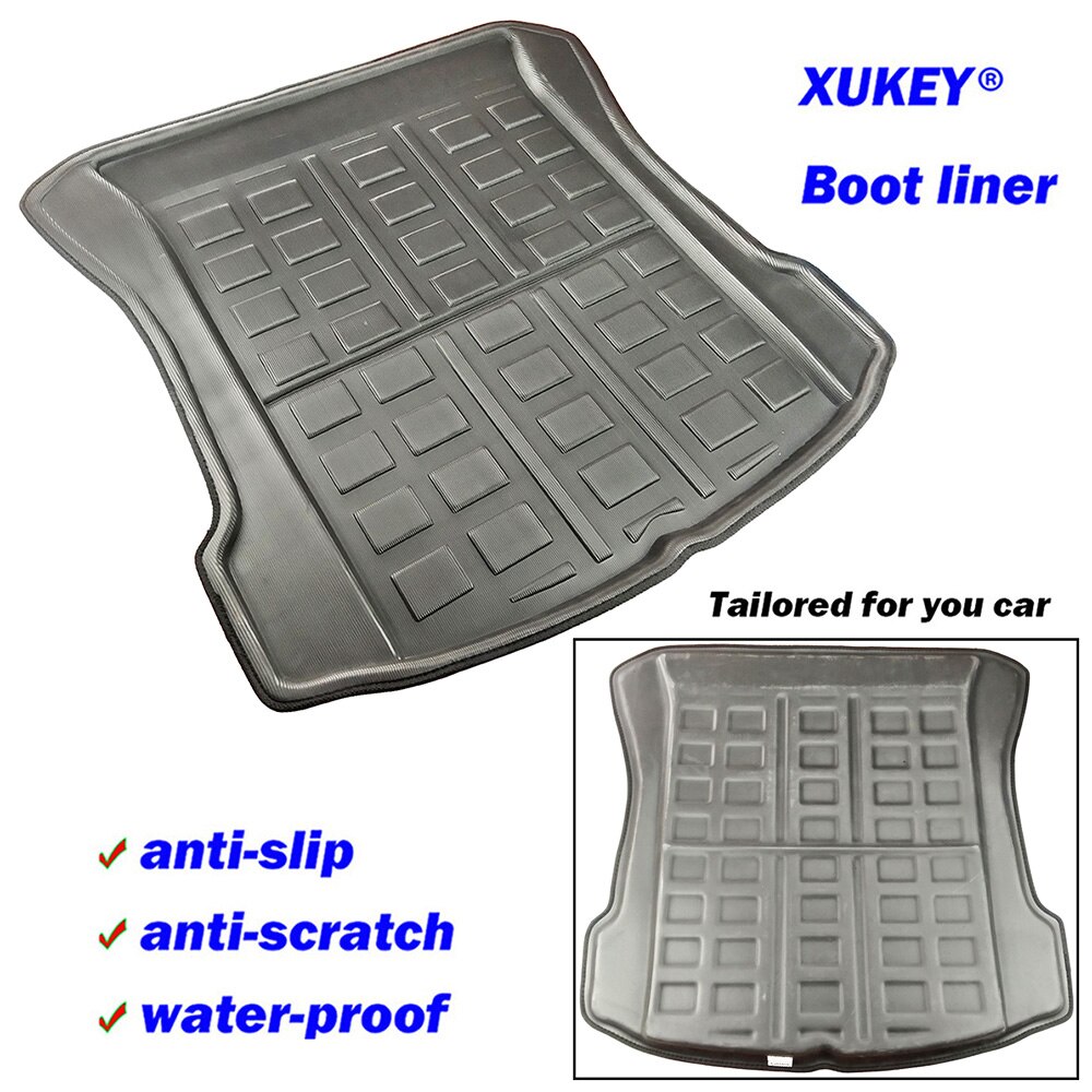 For Tesla Model 3 BlueStar Rear Cargo Liner Boot Tray Trunk Mat Luggage FLoor Carpet Tray Waterproof All Weather