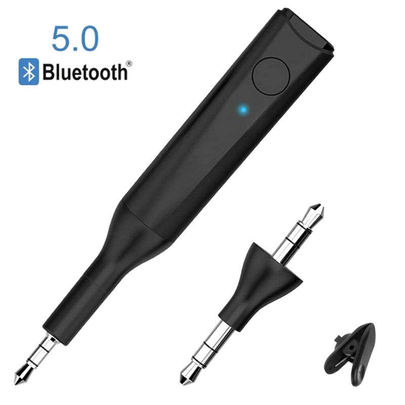 Bluetooth 5.0 Stereo Audio Adapter 3.5mm 2.5mm A2DP Hands Free Music Receiver For Car Music Headphone Reciever for Car