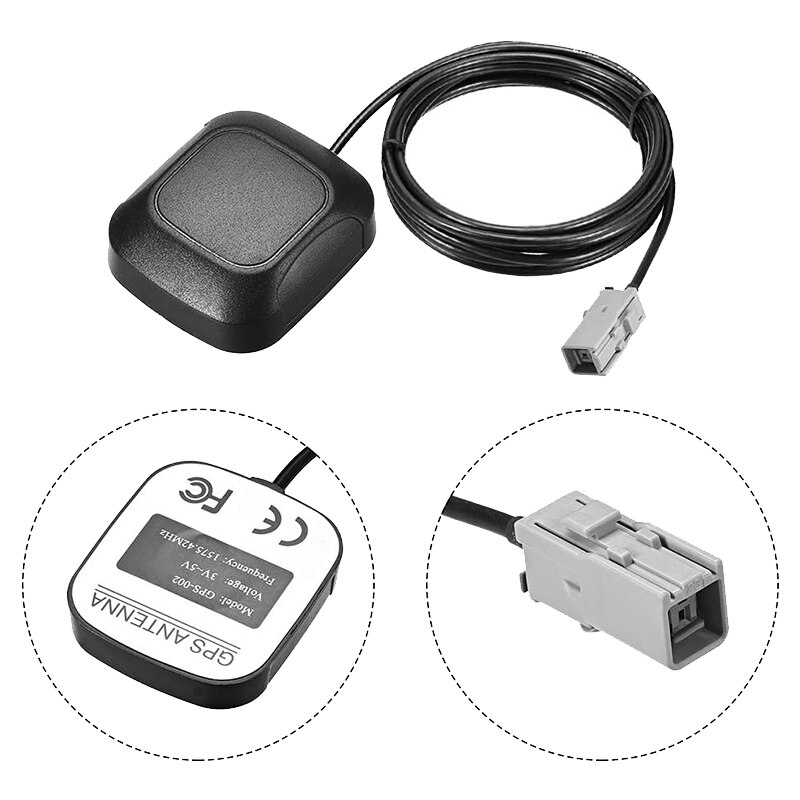 Cable conector de antena de navegación GPS para coche Alpine, Kenwood, JVC, Toyota, Honda, Nissan, GT5-1S activo
