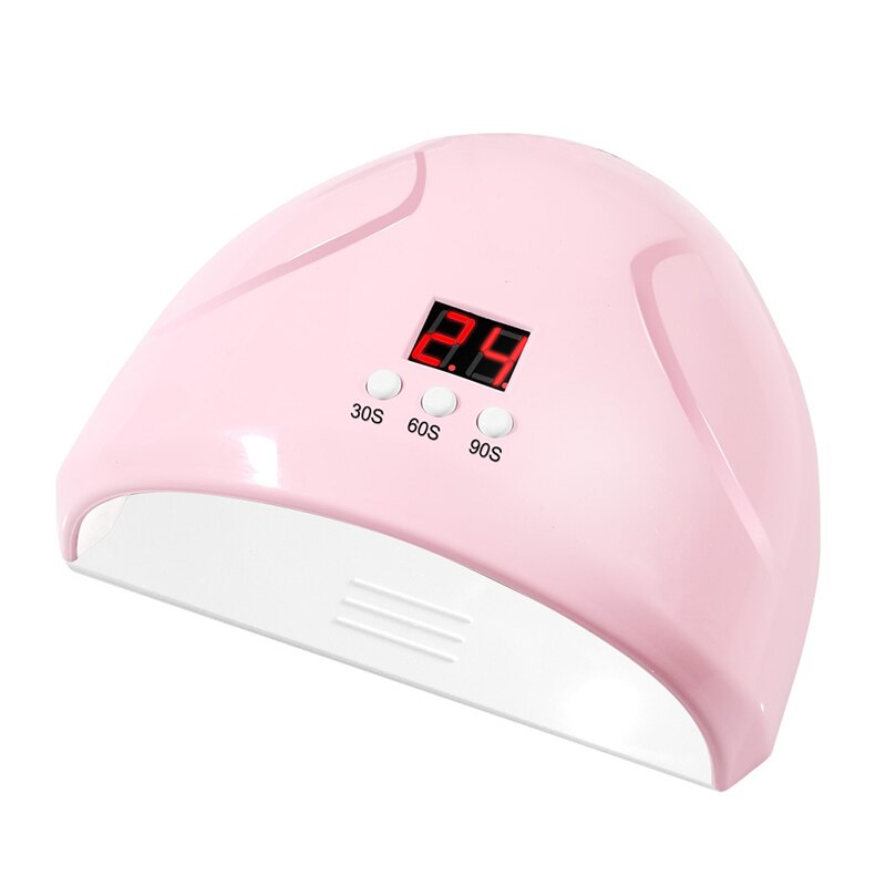 Sun X5max X5plus Nail UV Lamp Gel Polish Dryer UV Curing Light Manicure Pedicure Lamps Nail LED Lamp: Pink 24W MiniPlus / us