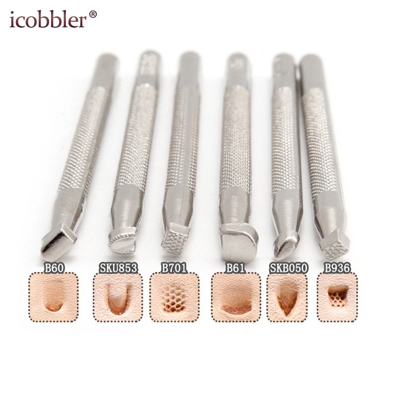 DIY Engraving Tools Handmade Metal Stamp and Die Sets Stamping Tool Leather Craft Working Flowers Embossing Patterns Carving