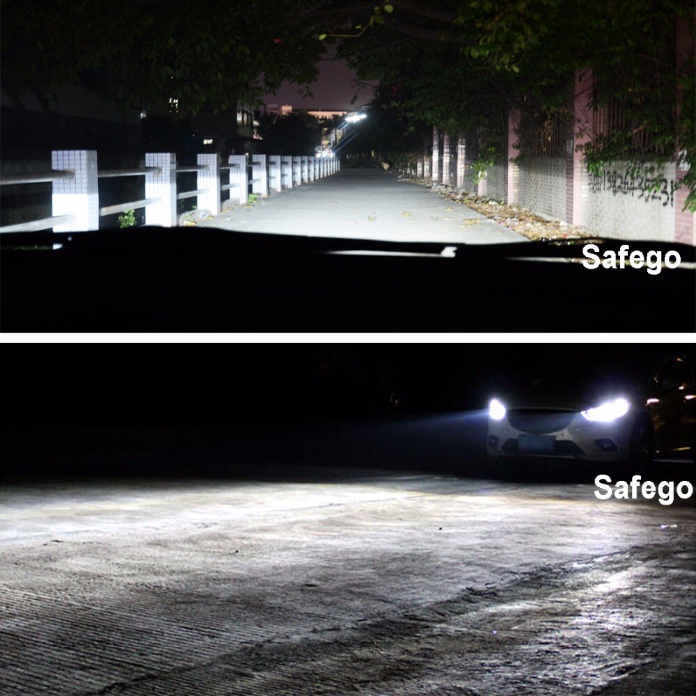 Safego motor AC 12V 55W kit de Xenón HID bombillas de faros H7 H11 H3 H4 H8 H9 H13 9004 9005 HB3 HB4 9006, 9007, 880, 881 H27 6000K