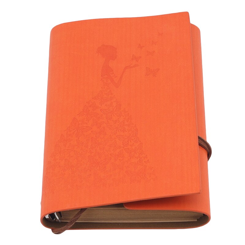 Vintage Notebook Dagboek Notepad Literatuur Note Boek Papier Vervangbare Journal Planners Kantoorbenodigdheden: Yellow (Large)