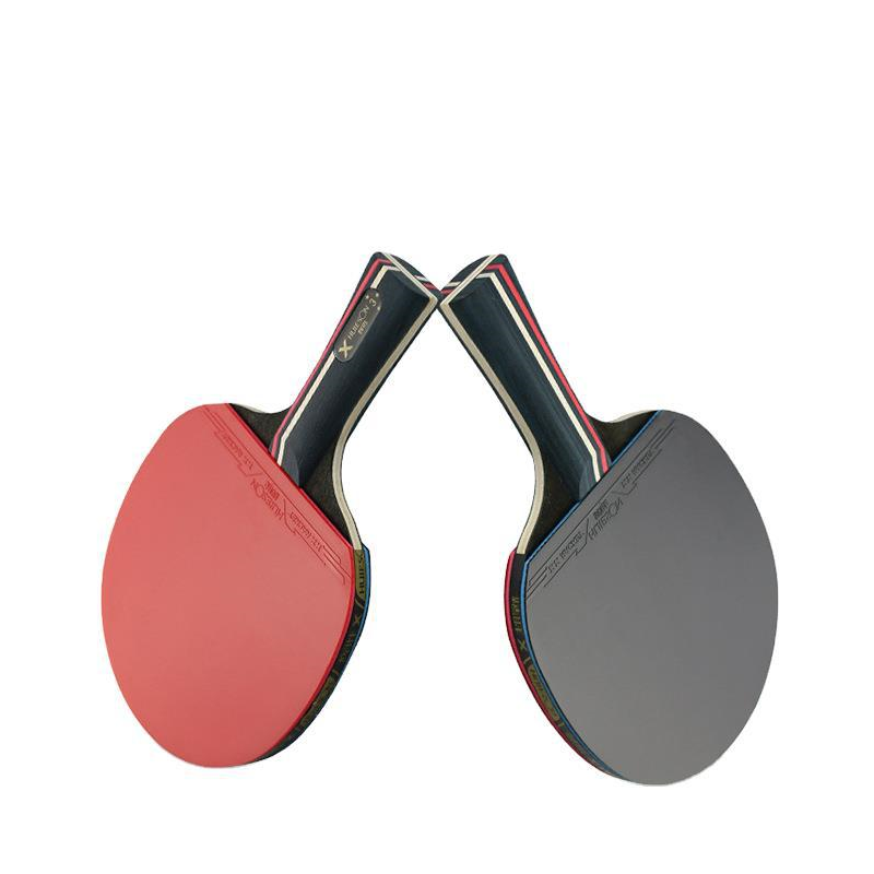 3 Star Table Tennis Rackets Set 7 Ply Wood Blade D... Grandado