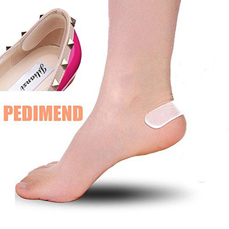 1 paar Hak Pad Insert Siliconen Gel Vrouwen Hak Inserts protector Voet voetverzorging Schoen Insert Binnenzool Kussen Voetverzorging accessoires