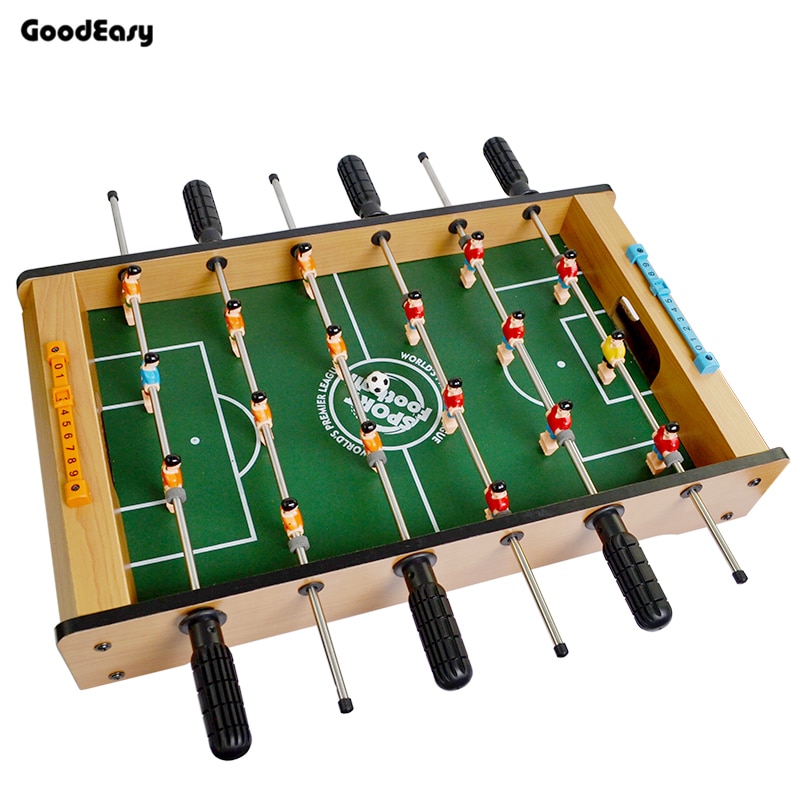 Plastic games Table Football Fussball Soccerball Mixed Wooden Sports Round Indoor Game foosball table party Kids Play Toys