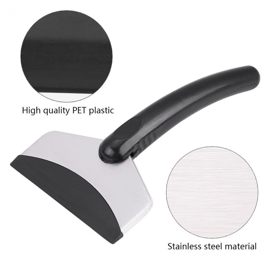 Stainless Steel eith Plastic Mini Car Vehicle Snow Shovel Ice Scraper Removal Cleaning Tool Snow Scraper Car Styling