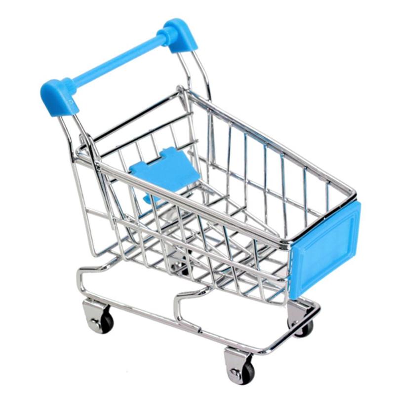 Mini Kinderen Handkar Simulatie Kleine Supermarkt Winkelwagentje Utility Winkelwagen Pretend Play Speelgoed Kinderwagens Kids