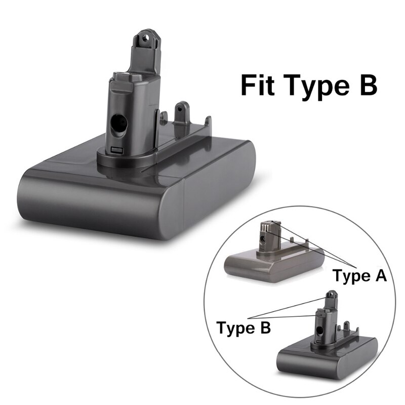 Para Dyson 22,2 V 28000mAh tipo A/B batería de vacío de iones de litio para Dyson DC35 DC45 DC31 DC34 DC44 DC31 Animal DC35 Animal