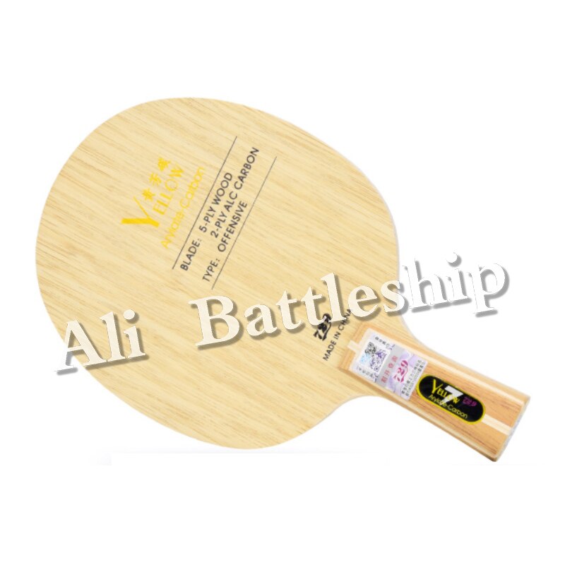 original 729 Black Blue Yellow ALC Carbon Table Tennis Blade Offensive for Ping Pong Racket Bat