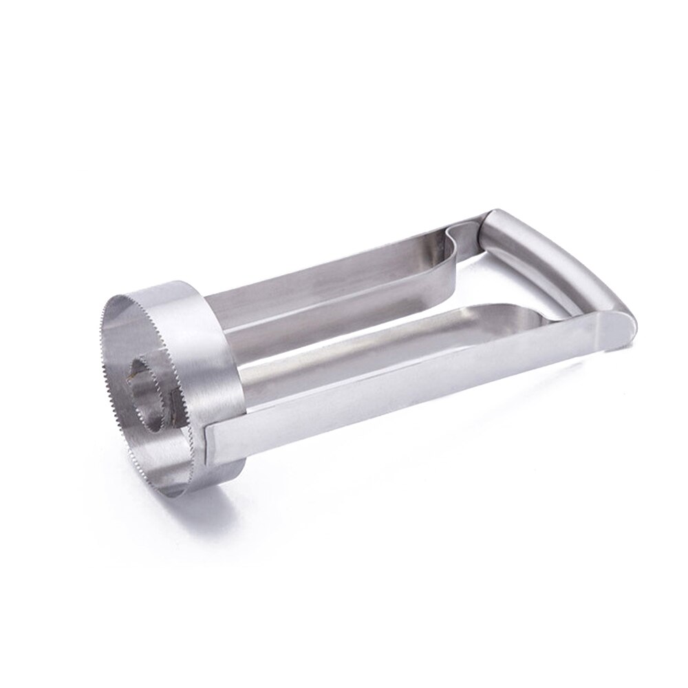 1PCS Rvs Pineapple Slicer Cutter en Corer Ananas Dunschiller Mes Machine Groente Fruit Snoeier Gereedschap Core Puller Schil: Default Title
