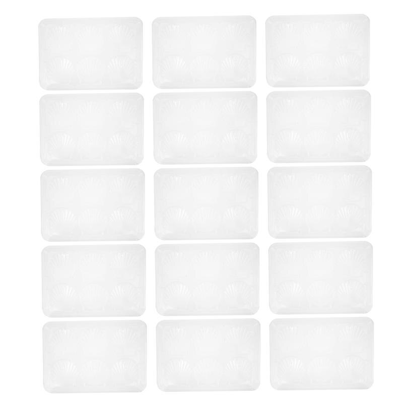 50pcs Packing Box Good Useful Durable Frozen Scallop Box Scallop Packing Box Disposable Scallop Box