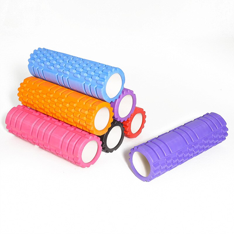 Foam Yoga Column Shaft Relaxing Muscle Wolf Tooth Stick Massage Roller Thin Calf Useful Product Fascia Fitness Equipment Roller