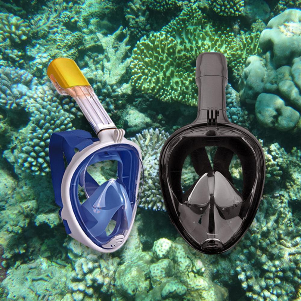 Anti-fog Detachable Diving Snorkeling Full Face Silicone Diving Mask Diving Equipment Goggles