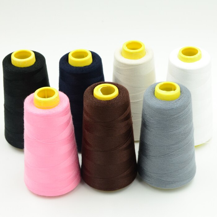 19 different colors handmade thread 2300 yards each as DIY sewing thread kit for hand machine DIY thread