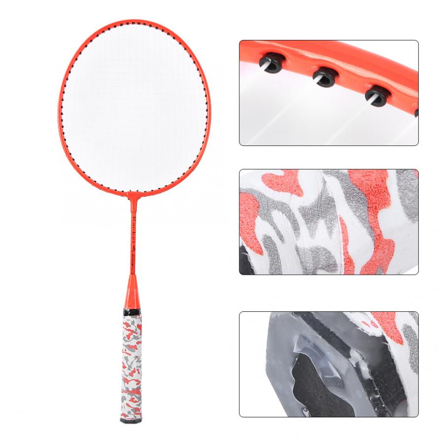 Children Badminton Racket with 2 Balls Set Outdoor Sports Game Kids Boys Girls Badminton Racket Kids Badminton Equipment