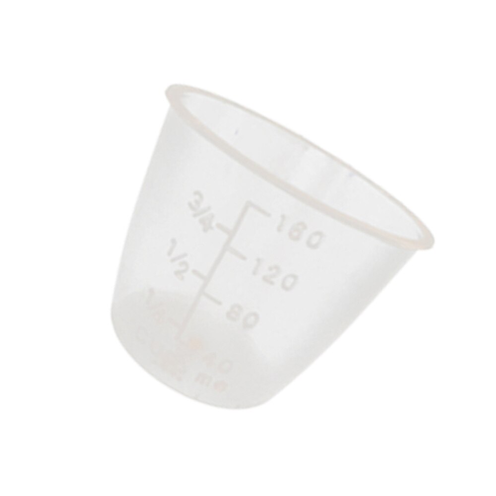 10 Stck Lebensmittel Klasse Kunststoff Reis Messbecher Reiskocher Messung Werkzeuge für Trockene und Flüssigen Zutaten (160ml)