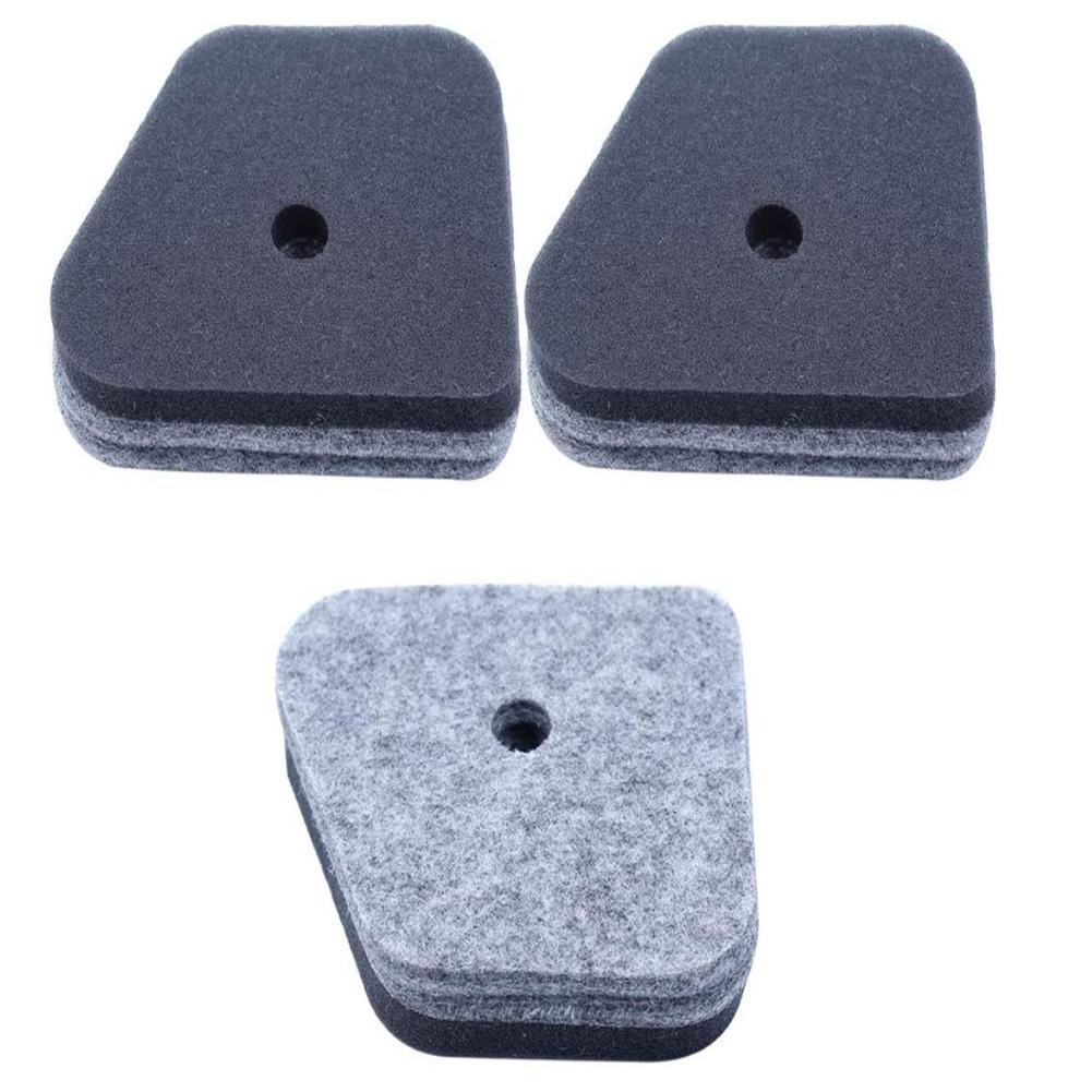 10 unids/set filtro de aire para Stihl Fs90 Fs100 Fs110 Fs130 4 mezcla motor Trimmer motor 4180 de 120 de 1800