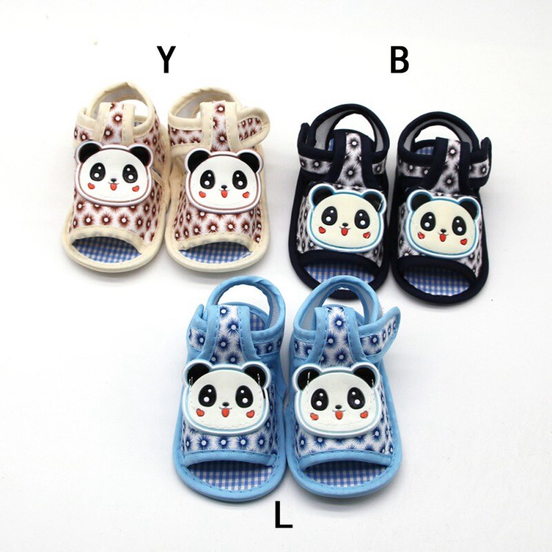 Sandálias da criança do bebê dos desenhos animados coelho bonito sandálias do bebê verão sapatos da criança do bebê fundo macio bonito para 0-18 M