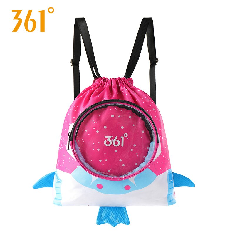 361 Kinderen Waterdichte Rugzak Kinderen Sport Strand Tas Jongens Meisjes Zwemmen Rugzak Astronaut Zwemmen Zakken Droog Nat Zwembad Outdoor: SLY196017-2 Pink