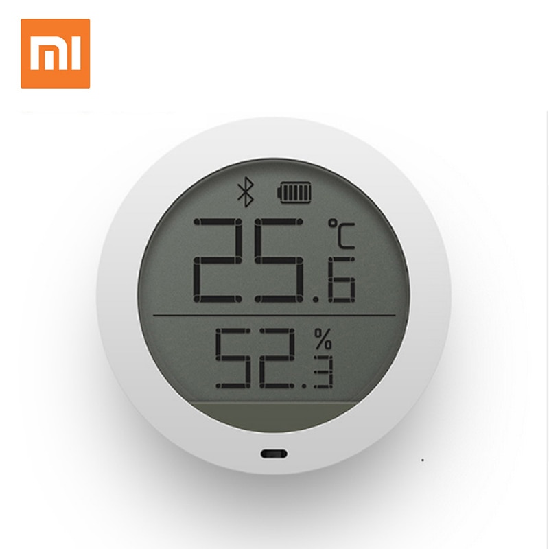 Originele Xiao mi mi jia bluetooth temperatuur Hu Mi Dity digitale thermometer vochtmeter Sensor Lcd-scherm Smart Mi thuis APP