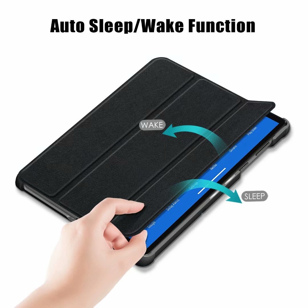 PU Leather Tablet Case for Lenovo Tab M10 Plus 10.3" TB-x606f/x & M10 10.1" TB-X605L/F - Stand Shell