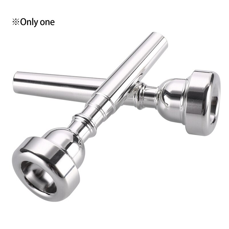 Muziekinstrument Major 351 Serie Standaard Trompet Mondstuk 3C 5C 7C 1.5C Verzilverd