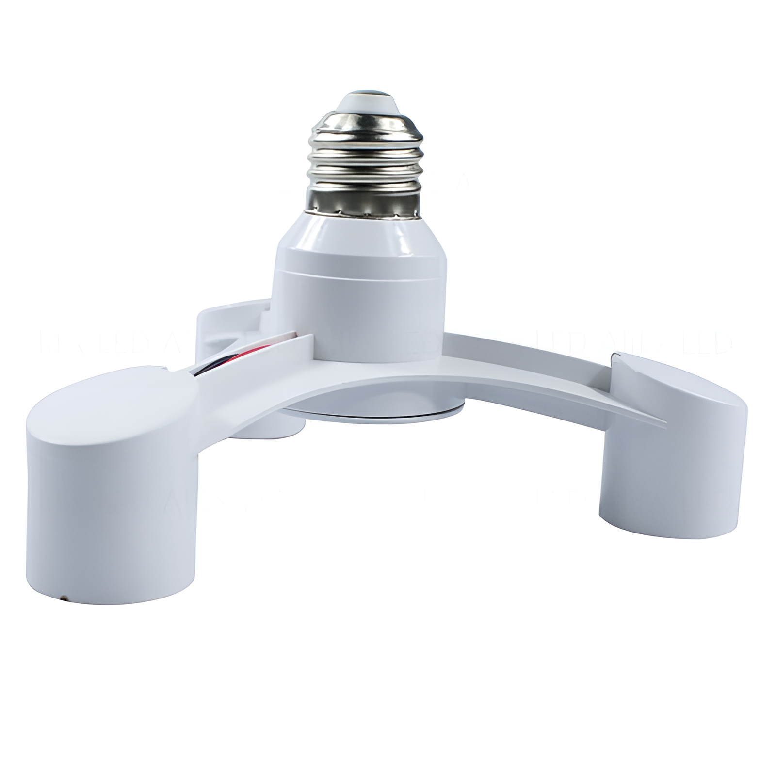 3 in 1/4 in 1/5 in 1/6 in 1 E27 LED Gloeilamp Lamphouder 85-265 V E27 Base Socket Splitter LED Lamp Socket Gloeilamp Adapter Houder: Bruin