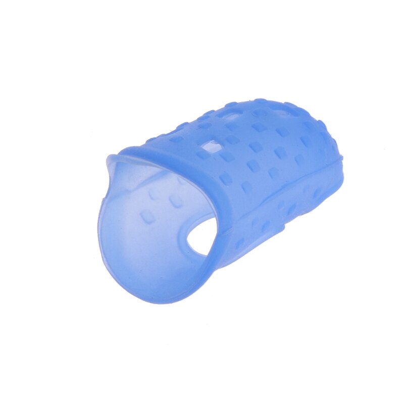 Silikonowy naparstek ochraniacz na palce szycie szycie robótki ręczne narzędzie losowe kolory C5AD