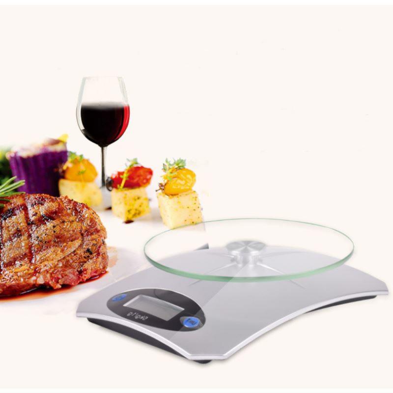 0.01/0.1g Precision LCD Digital Scales 5kg Mini Electronic Grams Weight Balance Scale For Tea Baking Weighing Scale Kitchen Tool