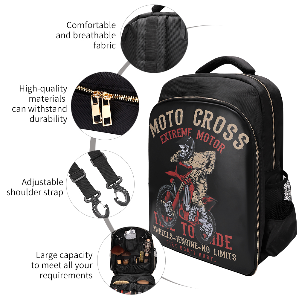 Friseurtaschen-Organizer für Haarschneidemaschinen, tragbare Haarschneidetaschen und Koffer für Männer, Rucksack, hohe Kapazität, Friseurbedarf, Werkzeuge, Aufbewahrung ﻿