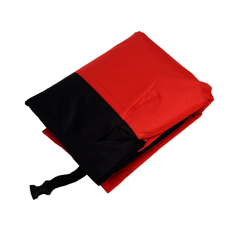 Motorcycle Bike Moped Scooter Cover Waterproof Rain UV Dust Prevention Dustproof Covering XXL(Red)