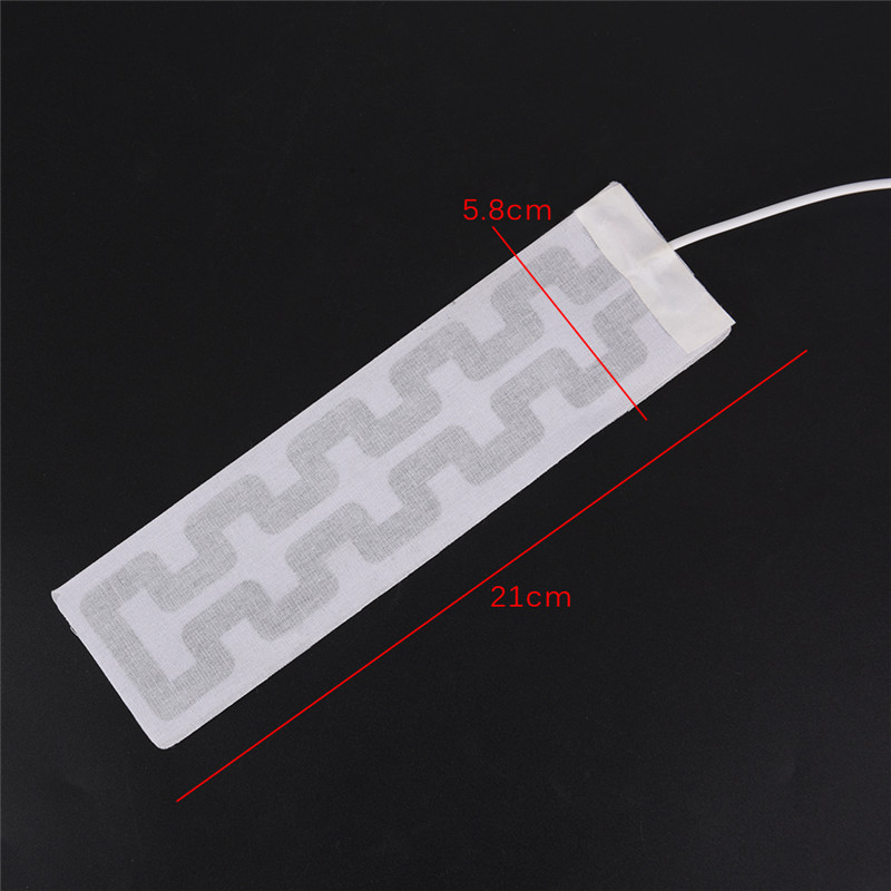 1pc Heated Socks Carbon Fiber Pads Electric Heated Insoles Winter Warm Arm Hands Waist Heated Gloves 21cm x 5.8cm