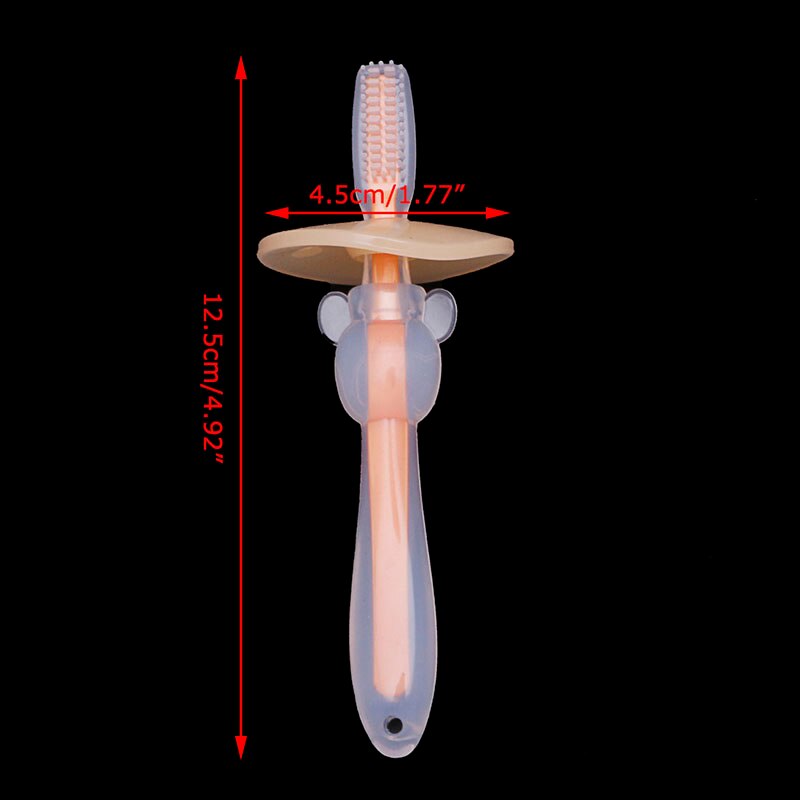BABY Weiche Kautable Biegsamen Beißring Ausbildung Zahnbürste pinsel Für Kleinkinder