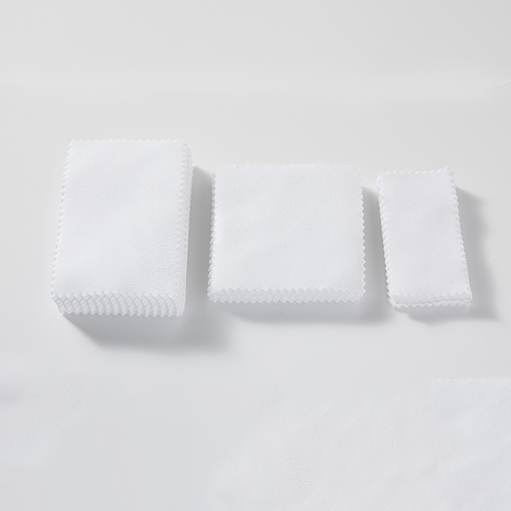 10/50pcs Sterling Silver Cleaning Polishing Cloth Clean Wipe For Jewelry Tool And Equipment Individually Package