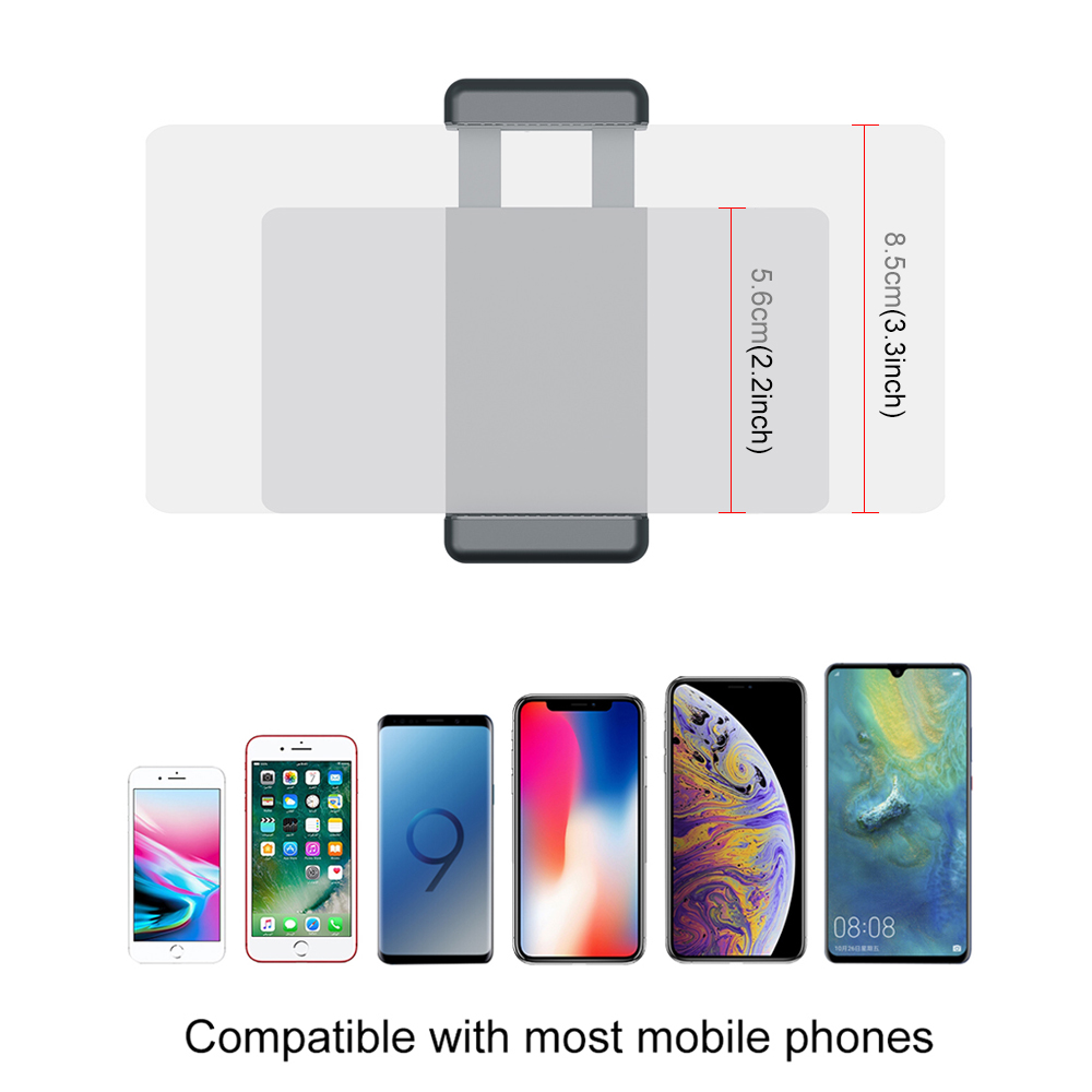 Puluz Smartphone Bevestigingsklem 1/4 Inch Houder Beugel Voor Dji Osmo Pocket / Pocket 2 Adapter