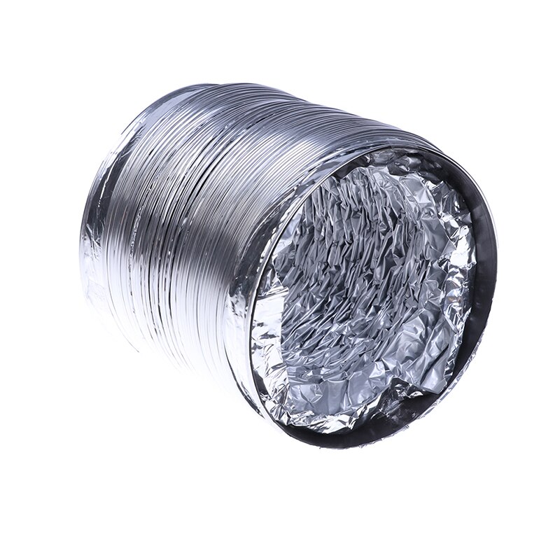 3.1Inch Flex Air Aluminum Foil Ducting Dryer Vent Hose For Ventilation 1.5M Ventilation Air Tube For Kitchen Bathroom