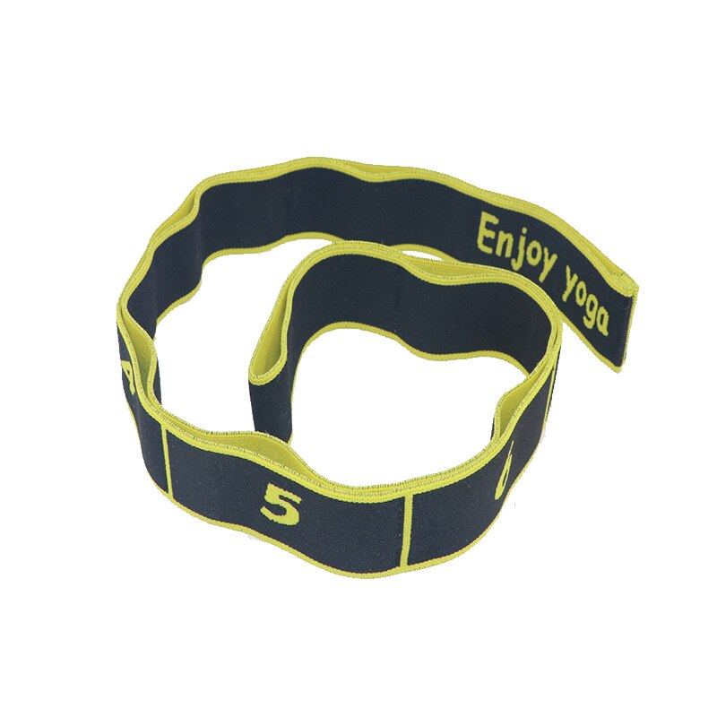 Yoga stretchband band weerstandsband elastische dansband training rallyband fitness stretchen crossfit fitnessapparatuur: Geel 