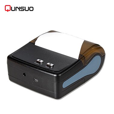 58mm Bluetooth Thermal Label Printer Sticker Wireless Barcode Printer Portable QR Code Printing Machine: AU Plug