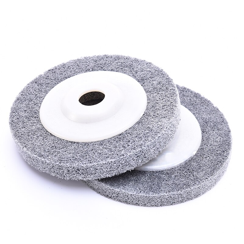 Nylon Grinding Disc 180# Flap Wheel For Metal Finish Wood Polishing On Angle Grinder 100*12*16mm