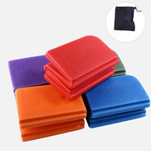 Katoenen stevige opvouwbare picknickmat voor buiten, schuimkussen, draagbaar zitkussen, xpe opvouwbaar kussen, hoogte