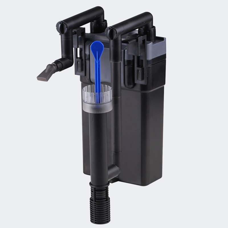 6W Muur Gemonteerde Aquarium Filter Aquarium Filter Terug Opknoping Waterval Landschap Verhoogt Houtskool Filter Hbl 801 802 803
