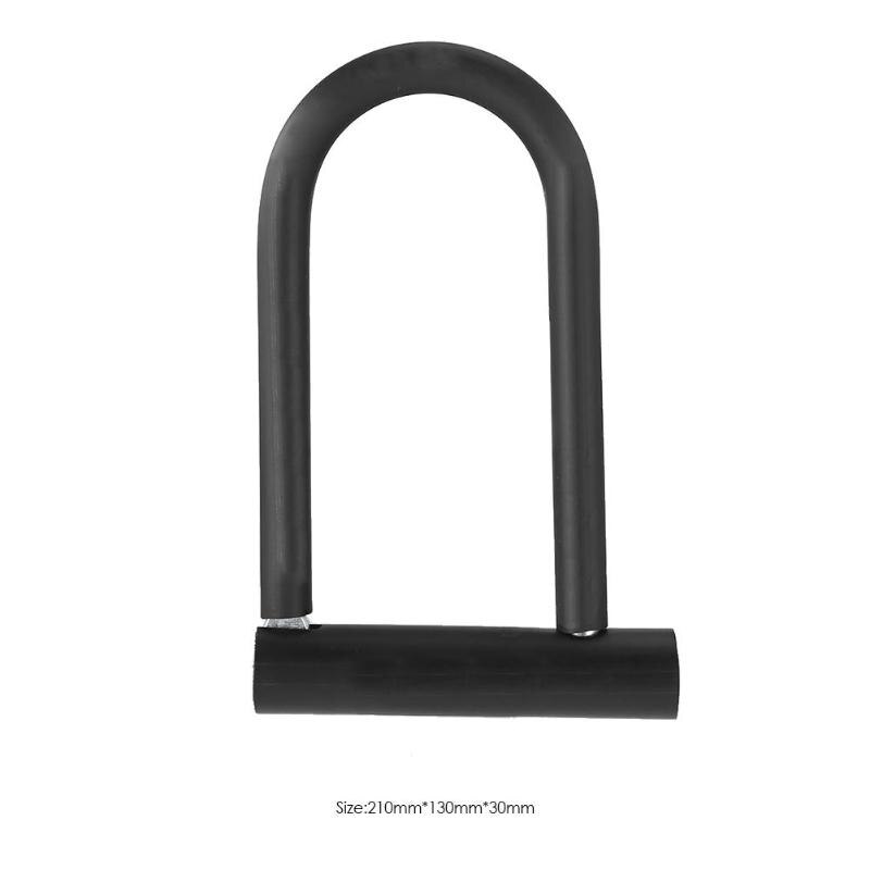 28 Universal Cycling Safety Bike U Lock Steel MTB Road Bike Cable Anti-theft Heavy Duty Lock Bicycle Accessories