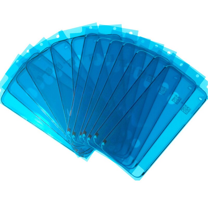Pegatina para IPhone 6s/6s plus/7s/7plus/8/8 plus/XR/X /XS, cinta adhesiva para pantalla, pegamento para reparación, resistente al agua, 2 uds.