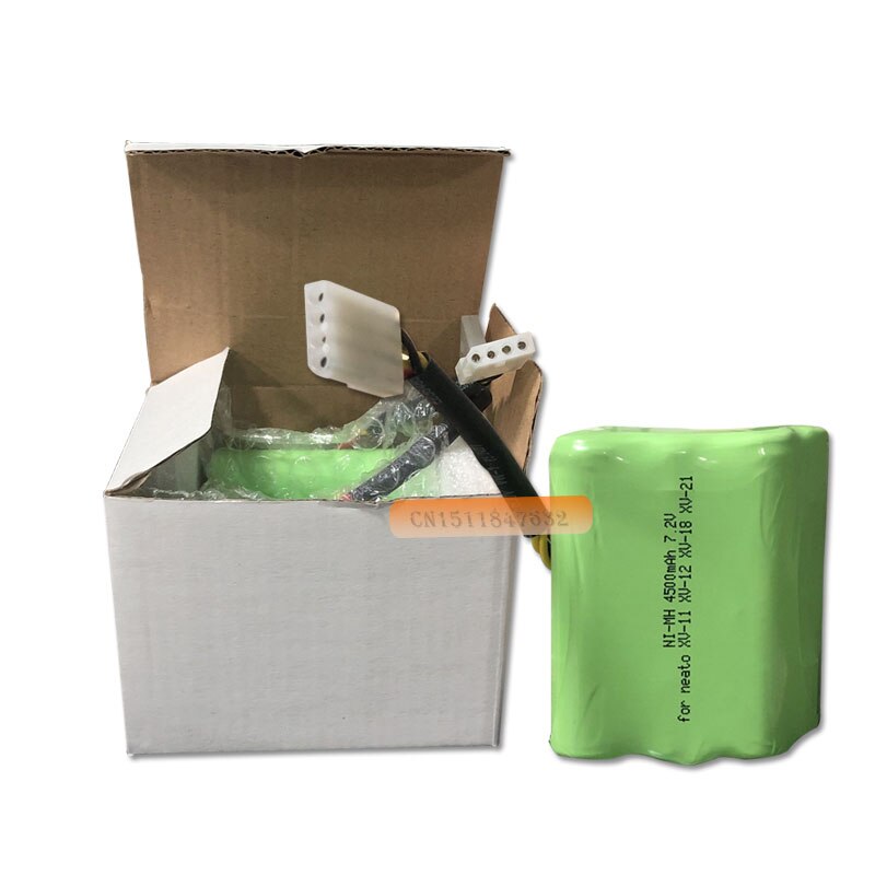 2 pièces 7.2v 4500mAh batterie pour Neato XV-21 XV-11 XV-14 XV-15 pièces d'aspirateur robot neato xv batterie signature pro